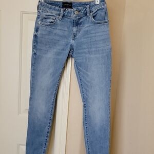 Lucky Brand Women's Light Blue Skinny Jeans Lizzie Low Rise